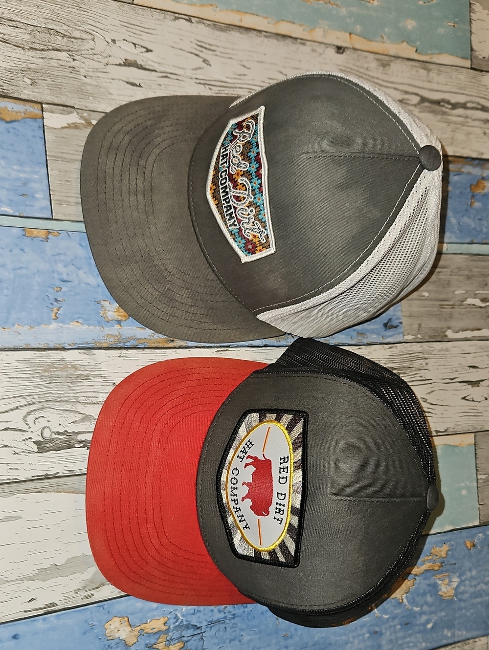 [2] Red Hat Company Trucker Baseball Caps OSFM